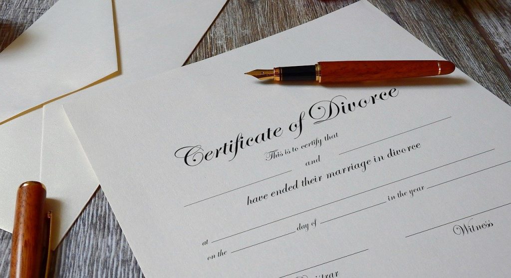 Texas Certificate of Divorce
